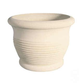 Pot rond 245 blanc - Ø 63 cm - HAIRIE GRANDON