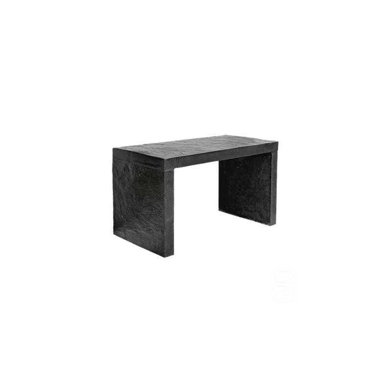 Banquette Quiberon Ardoise - 78 cm - HAIRIE GRANDON