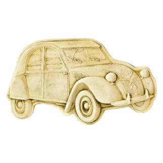 Fresque 2 CV ton vieilli - HAIRIE GRANDON