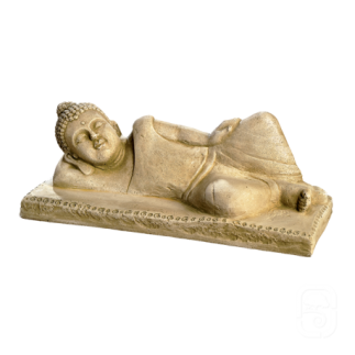 Statue Petit Bouddha couché - 46cm - HAIRIE GRANDON