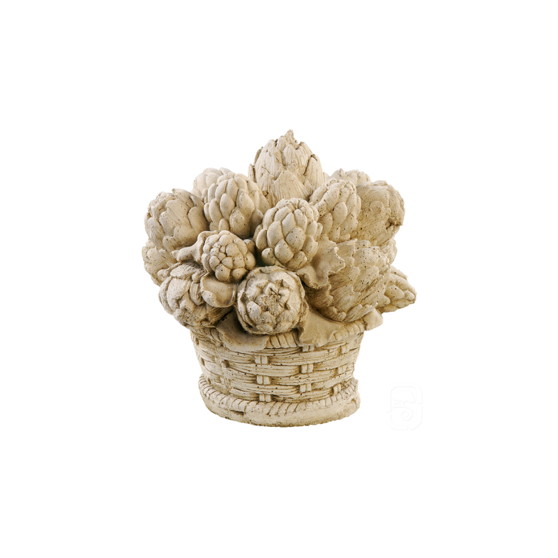 Panier d'artichauts - H 28 cm - HAIRIE GRANDON