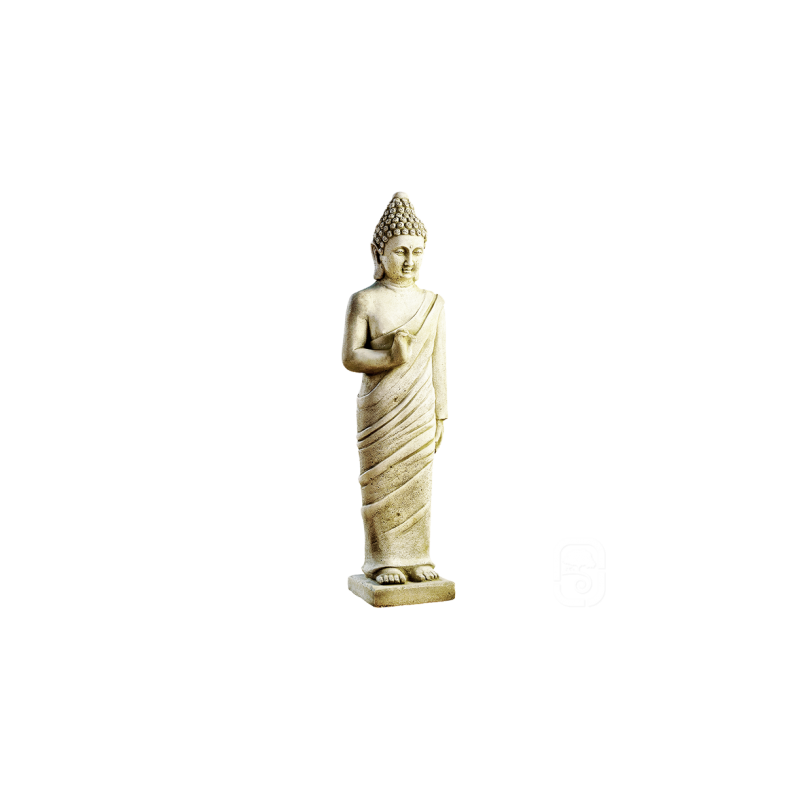 Statue Bouddha debout Pang Ham Yati - H 84 cm - HAIRIE GRANDON