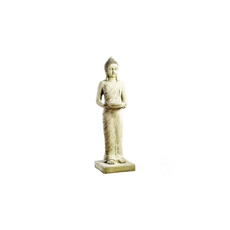 Statue Bouddha debout Pang Umbat - H 101cm - HAIRIE GRANDON