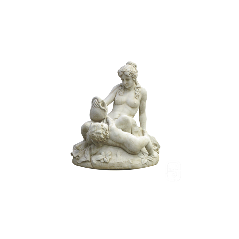 Femme à l'enfant - H 97 cm - HAIRIE GRANDON