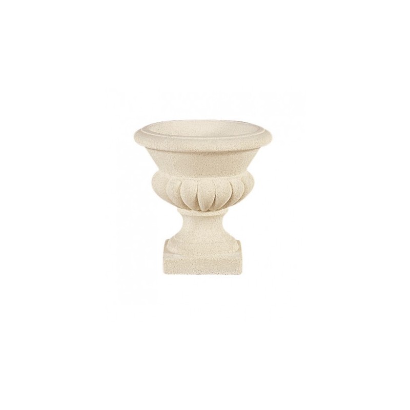 Vase Médicis M10 blanc - Ø 32 cm - HAIRIE GRANDON