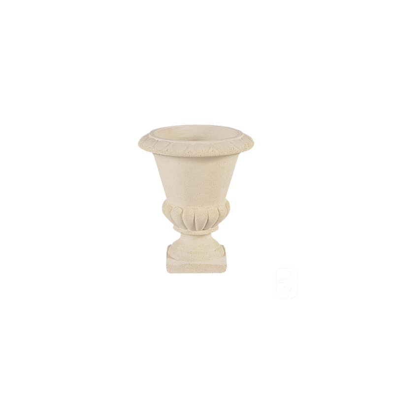Vase Médicis M20 blanc - Ø 35 cm - HAIRIE GRANDON