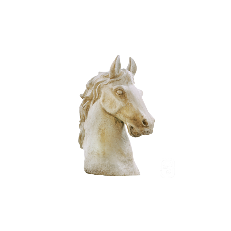 Buste de cheval - H 49cm - HAIRIE GRANDON