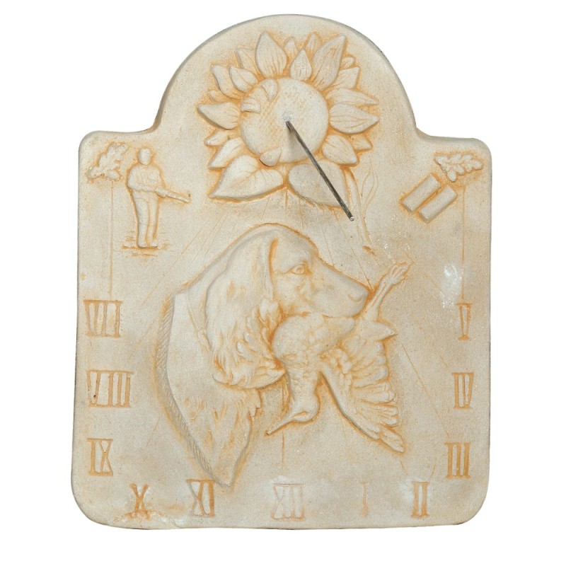 Cadran Solaire Chasse En Pierre Ton Vieilli -HAIRIE GRANDON