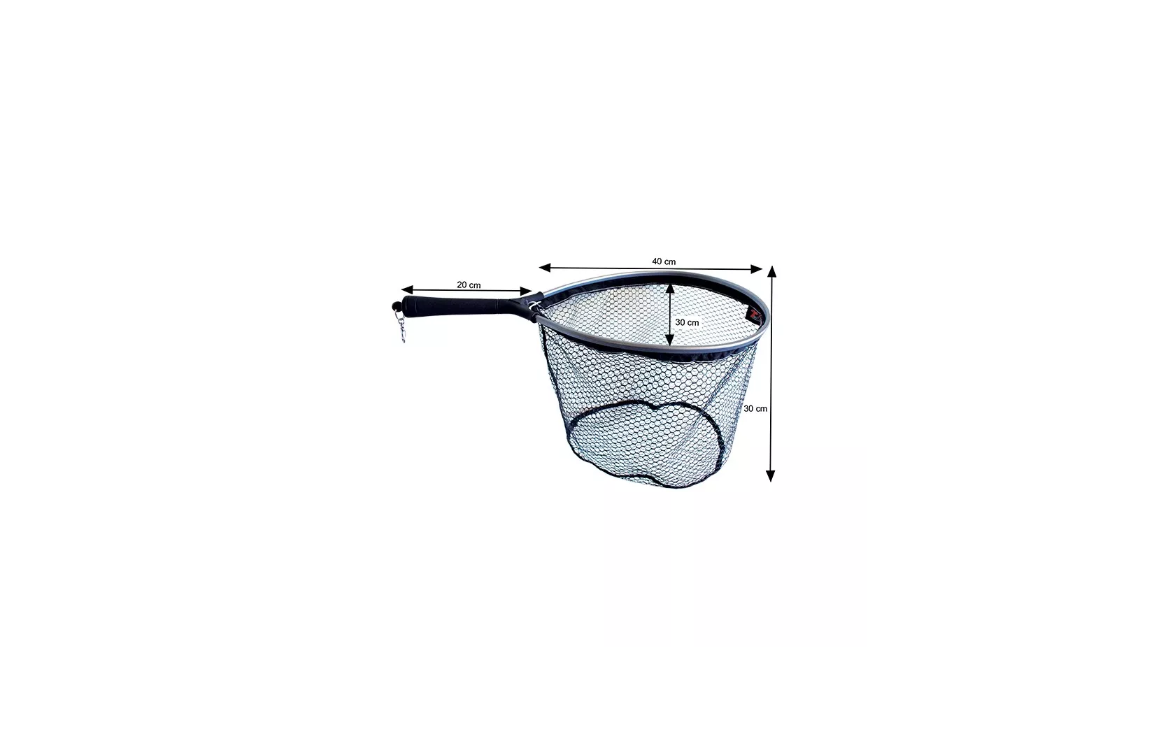 Epuisette Raquette Truite Wading - Maille 9 mm - TRUITE INNOVATION