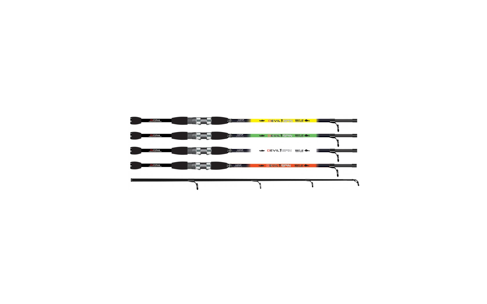 Canne Spinning Carnassiers Emmanchement Devil Spin 180 cm - Autain