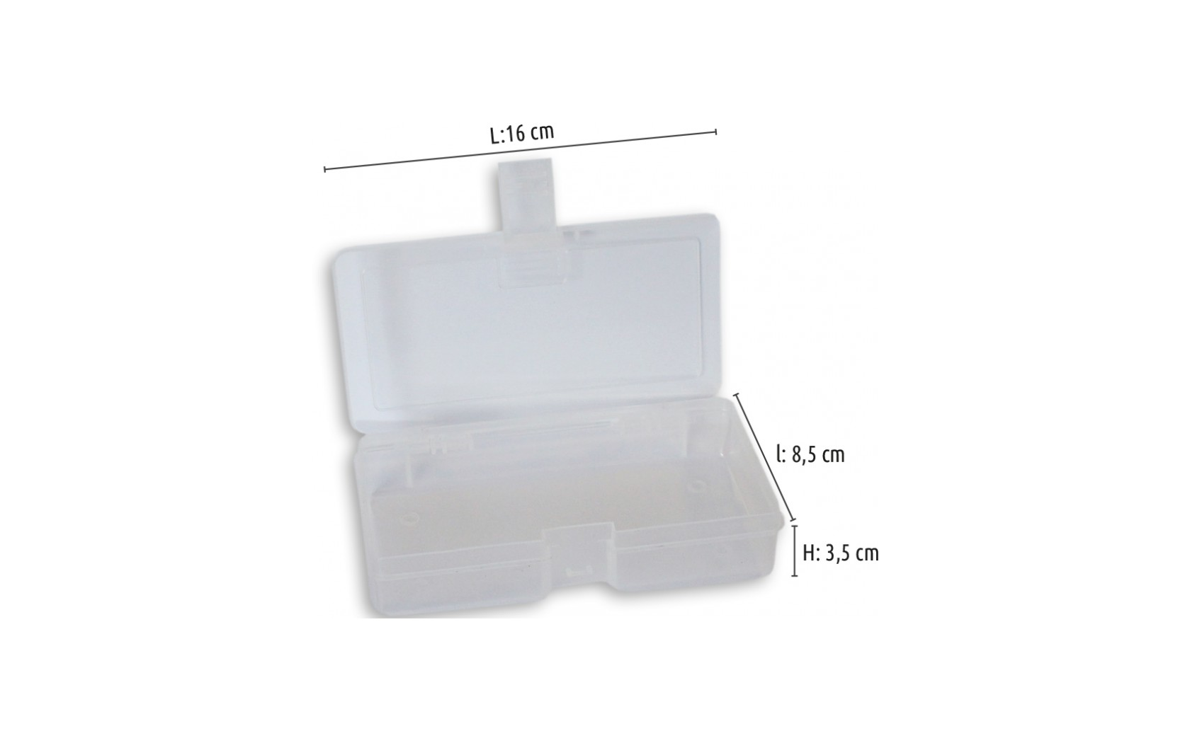 Boite De Rangement à Leurres H422 16x8,5x3,5cm Lot de 3 - AUTAIN