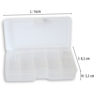 Boite De Rangement à Leurres H425 16x8,5x3,5 cm Lot de 3 - AUTAIN