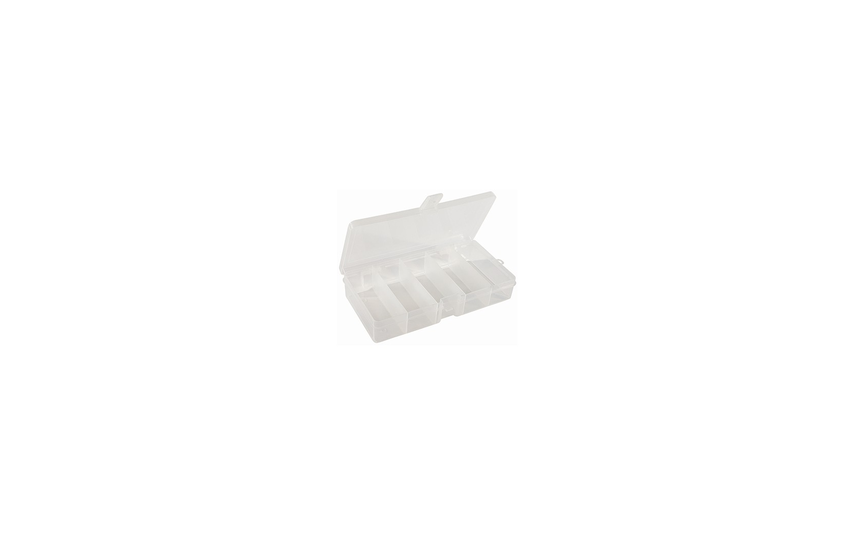 Boite De Rangement à Leurres BLT 5 Cases 21x11x4 cm Lot de 2 - AUTAIN
