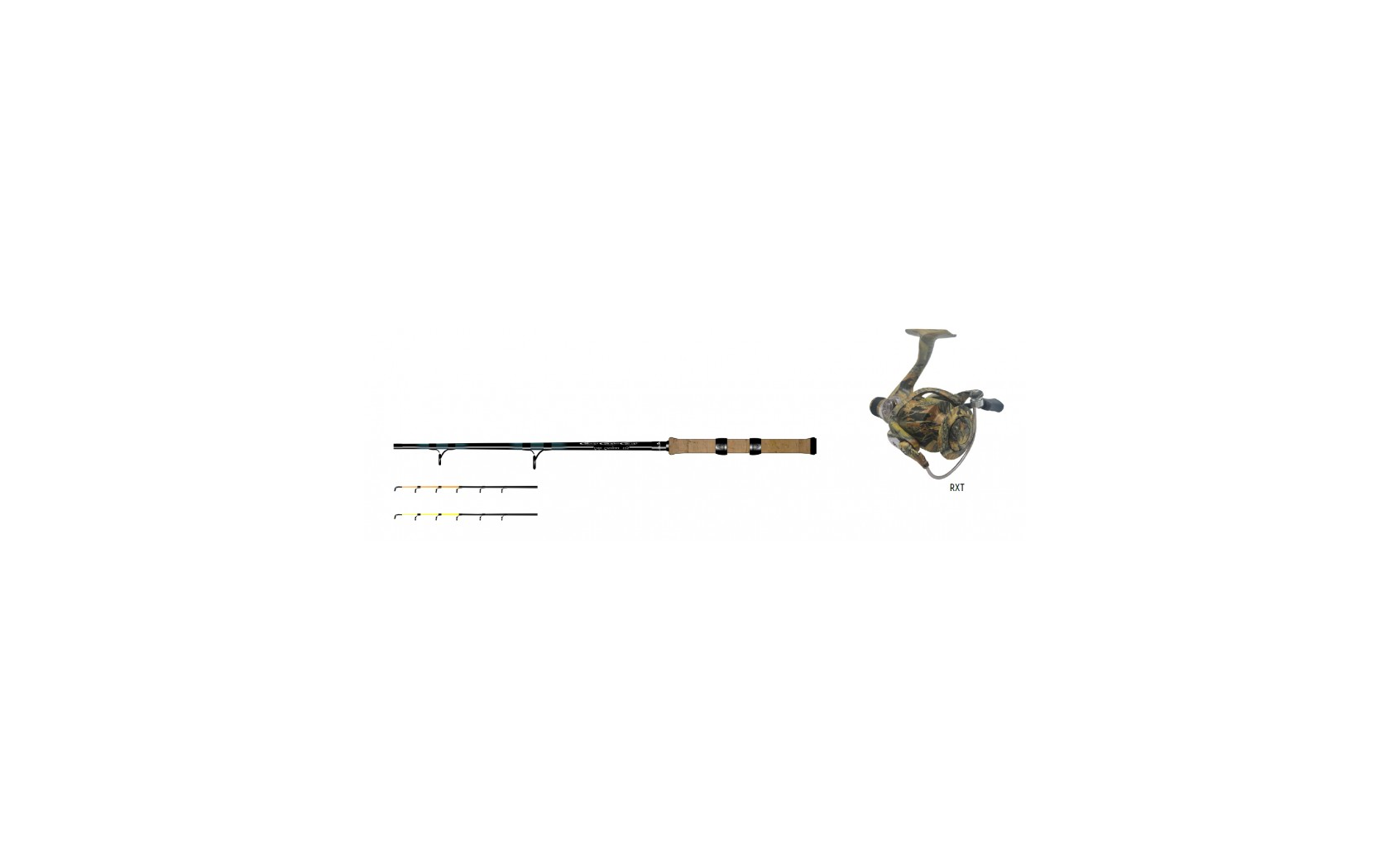 Ensemble Carnassier Canne Lake Coregon 125 cm + Moulinet RXTCAMO1002RD - AUTAIN