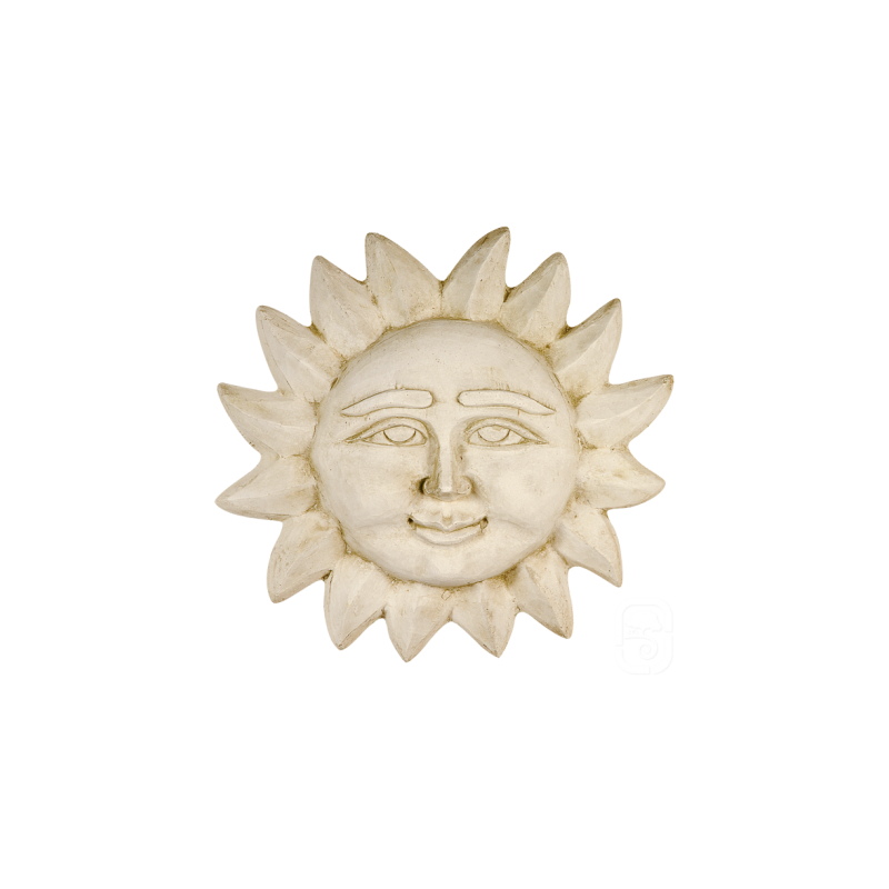 Soleil en pierre reconstituée patinée - HAIRIE GRANDON