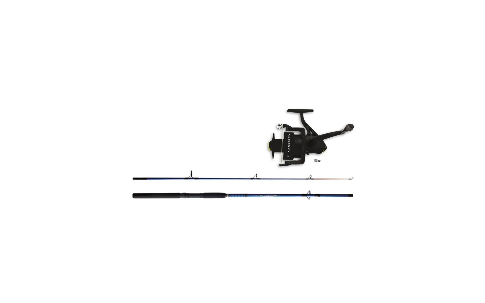 Ensemble Emmanchement Mer Canne Azurite 210 cm + Moulinet ELIXO5001FD - AUTAIN