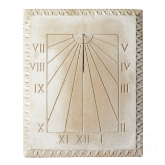 Cadran solaire Lys ton pierre vieillie - HAIRIE GRANDON