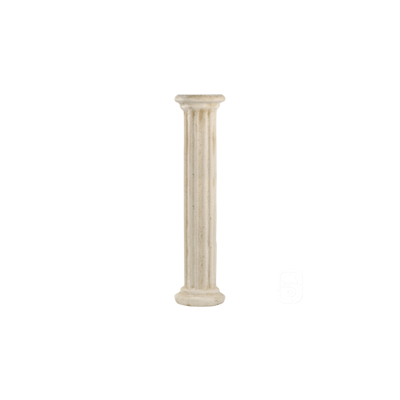 Colonne Grecque en pierre patinée - 100cm - HAIRIE GRANDON
