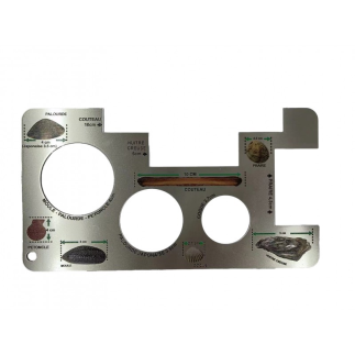 Calibreur A Coquillages Inox Lot de 2 Sea Pro
